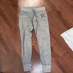 Gray joggers